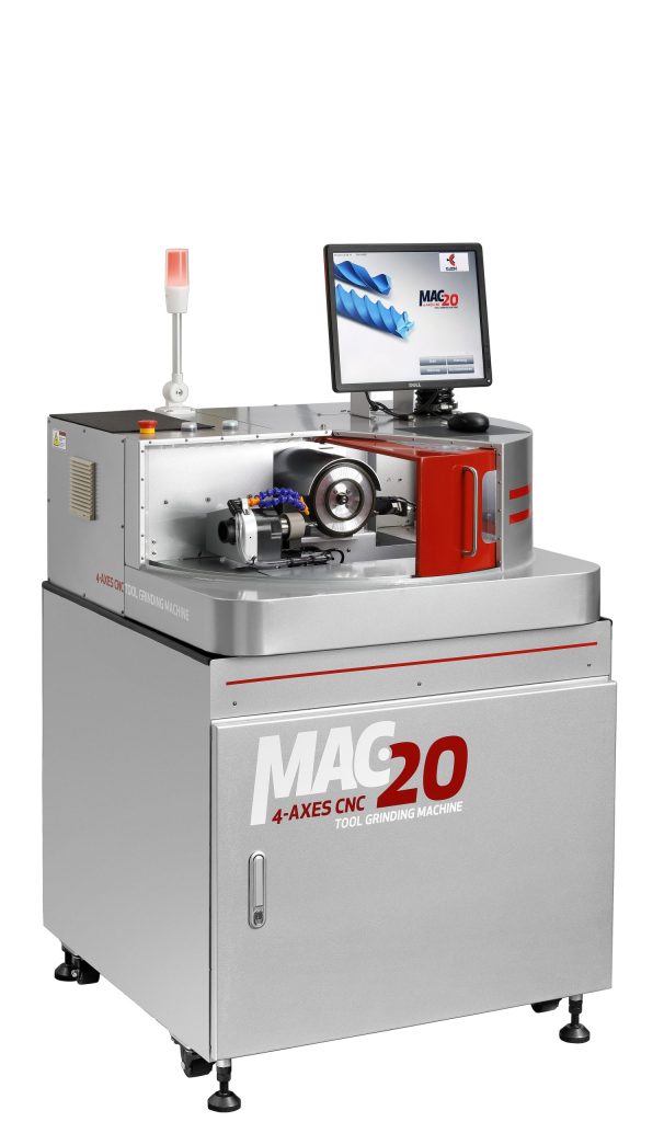CNC în 4 axe MAC26 pentru reascuțirea sculelor