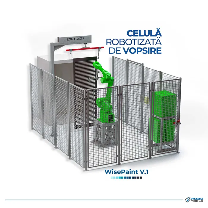 Celulă robotizată de vopsire – WisePaint