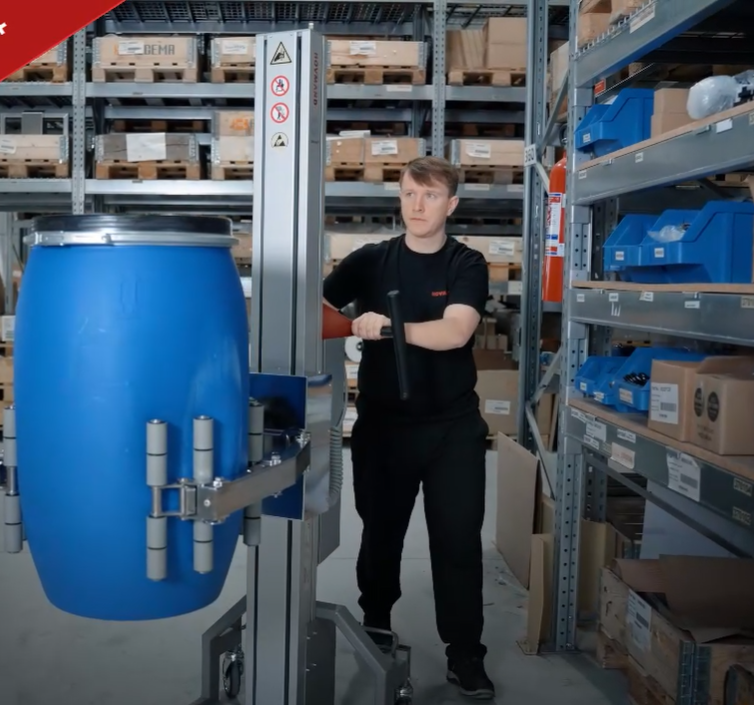 Manipulare industrială - echipamente ergonomice de ridicare, manipulare și transport